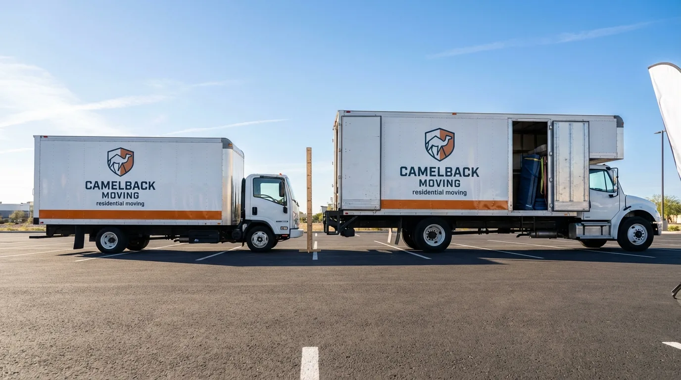 Moving truck size capacity guide in South Hill